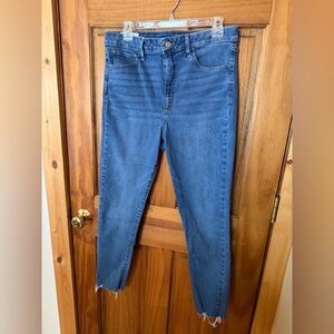 GAP Women's Cropped Blue Jeans